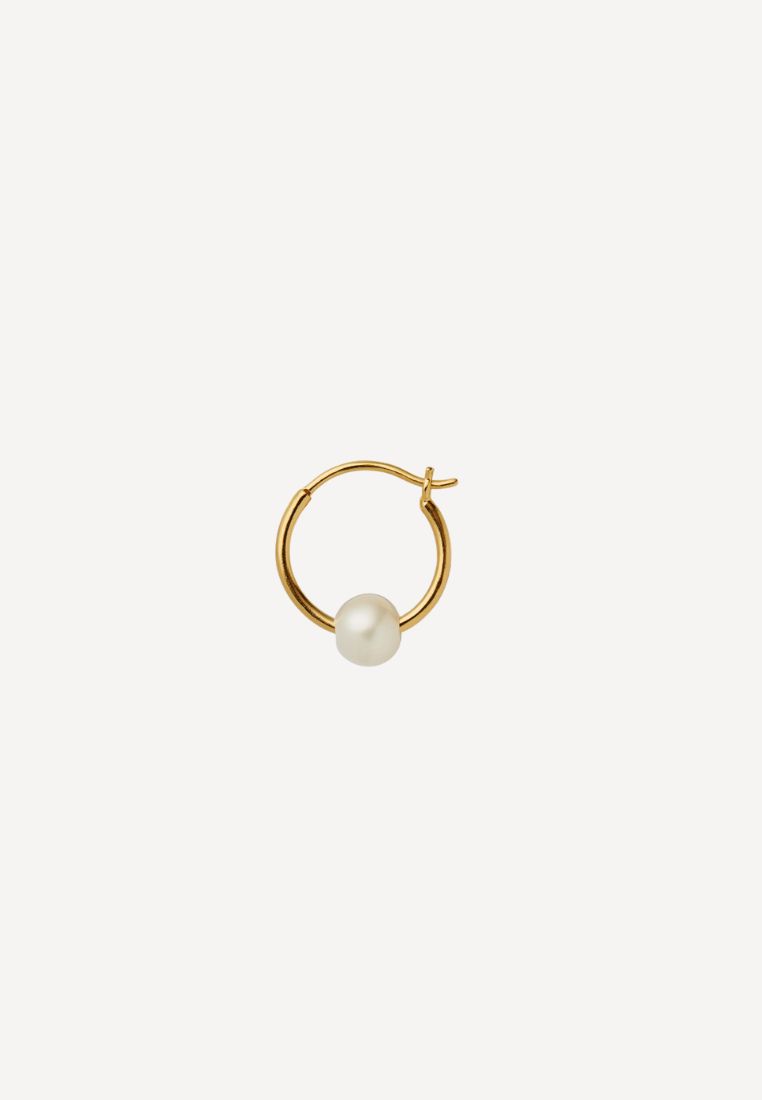 STINE A - Big Pearl Berrie ørering - Gold ONE SIZE | Hørlyck