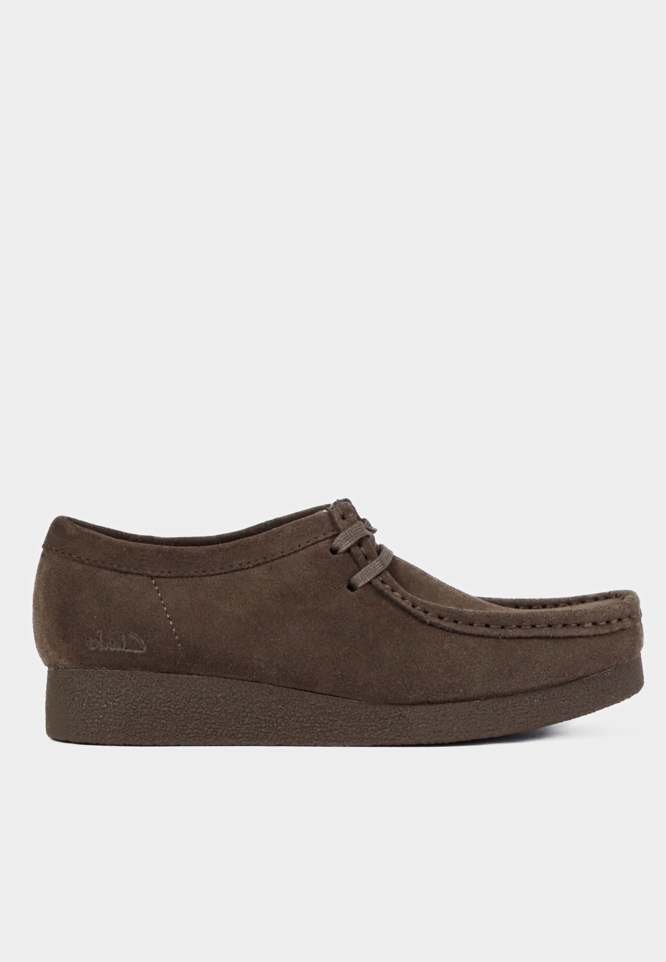 CLARKS - Wallabee Evosh D sko - Olive 37 | Hørlyck