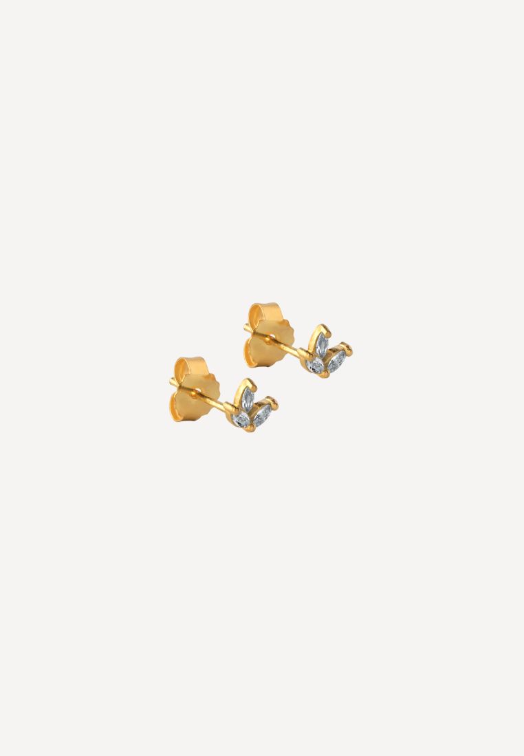 ENAMEL - Belle øreringe - Gold ONE SIZE | Hørlyck
