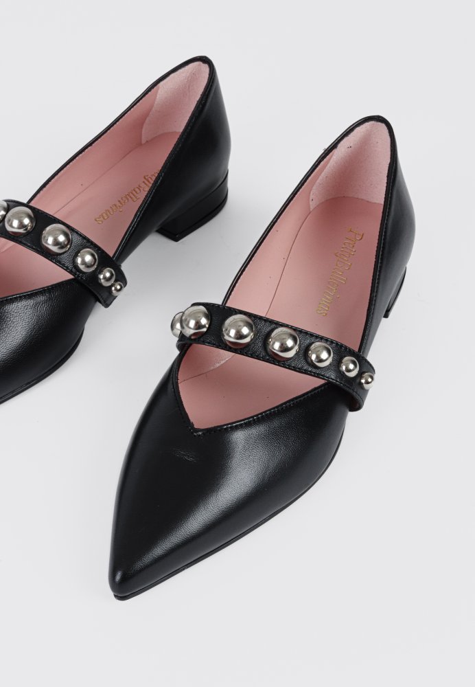 50628 Clementine ballerina - Black - Pretty Ballerinas - Hørlyck 50628 Clementine ballerina - Black - Pretty Ballerinas - Hørlyck