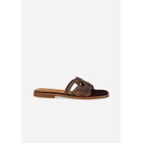 5879-101 sandal - Brown Raffia