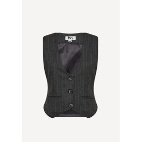 Alanis vest - Pin Stripe Grey