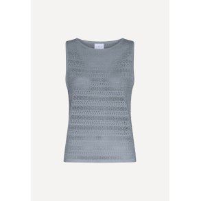 Alma Knit top - Faded Blue