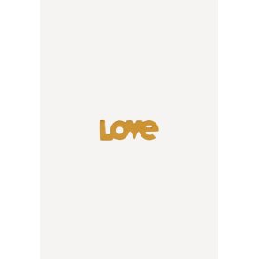 I Love rering - Gold