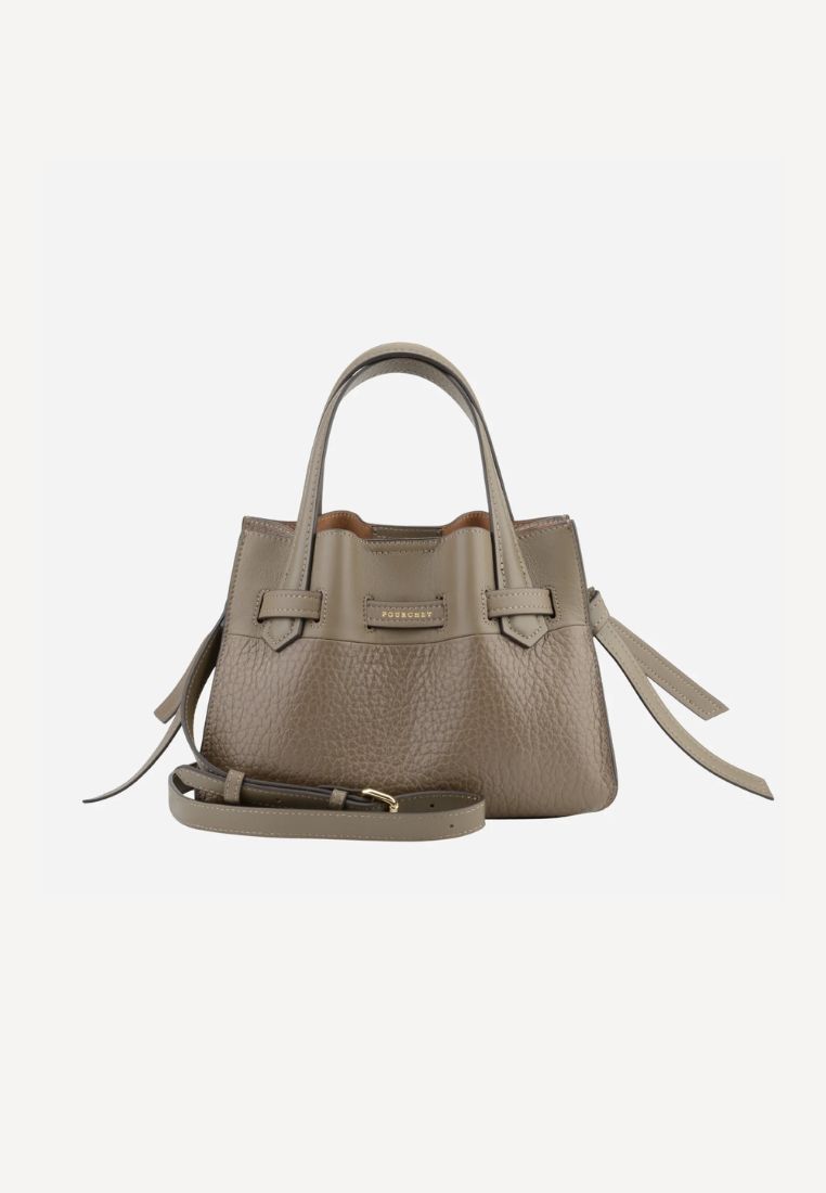 POURCHET PARIS - 20031 Blossom Medium taske - Taupe M | Hørlyck