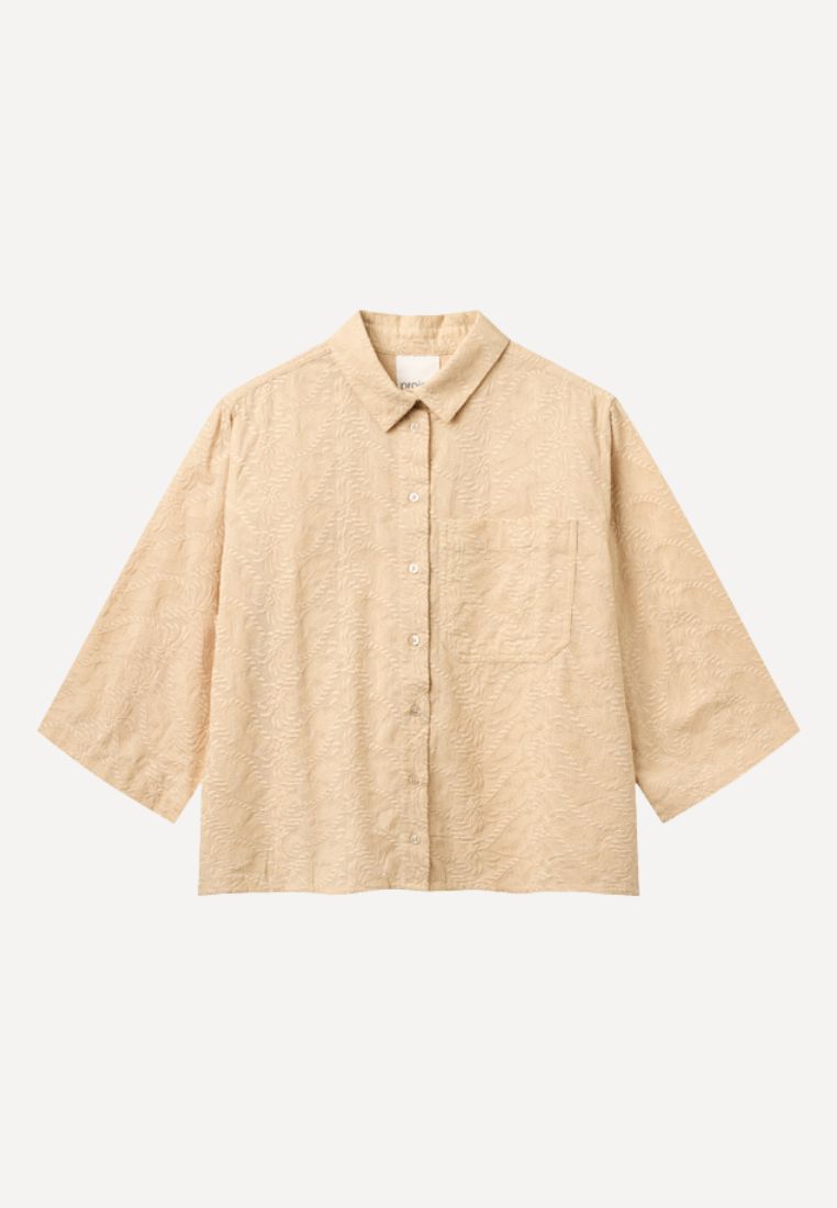 PROJECT AJ117 - Hortense skjorte - Sand L | Hørlyck
