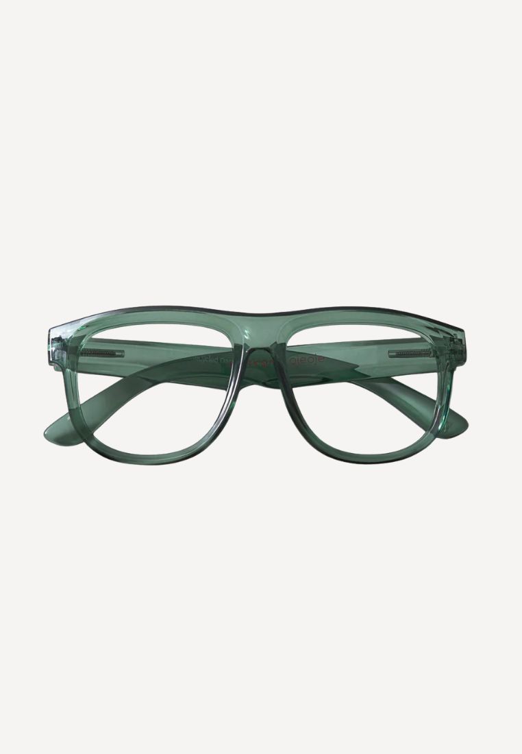 OJEOJE - Læsebrille L - Mørkegrøn 2.5 | Hørlyck