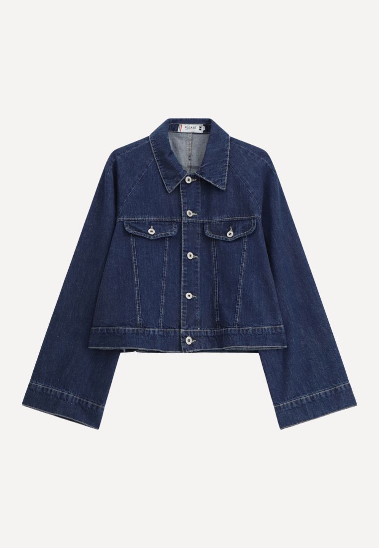 PLEASE - Lea jakke - Blu Denim XL | Hørlyck