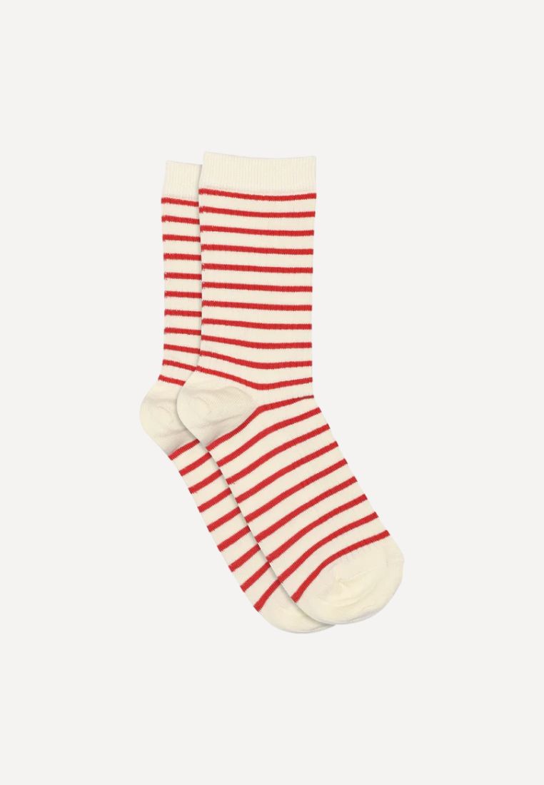 MPDENMARK - Lydia strømper - Tomato 40-42 | Hørlyck