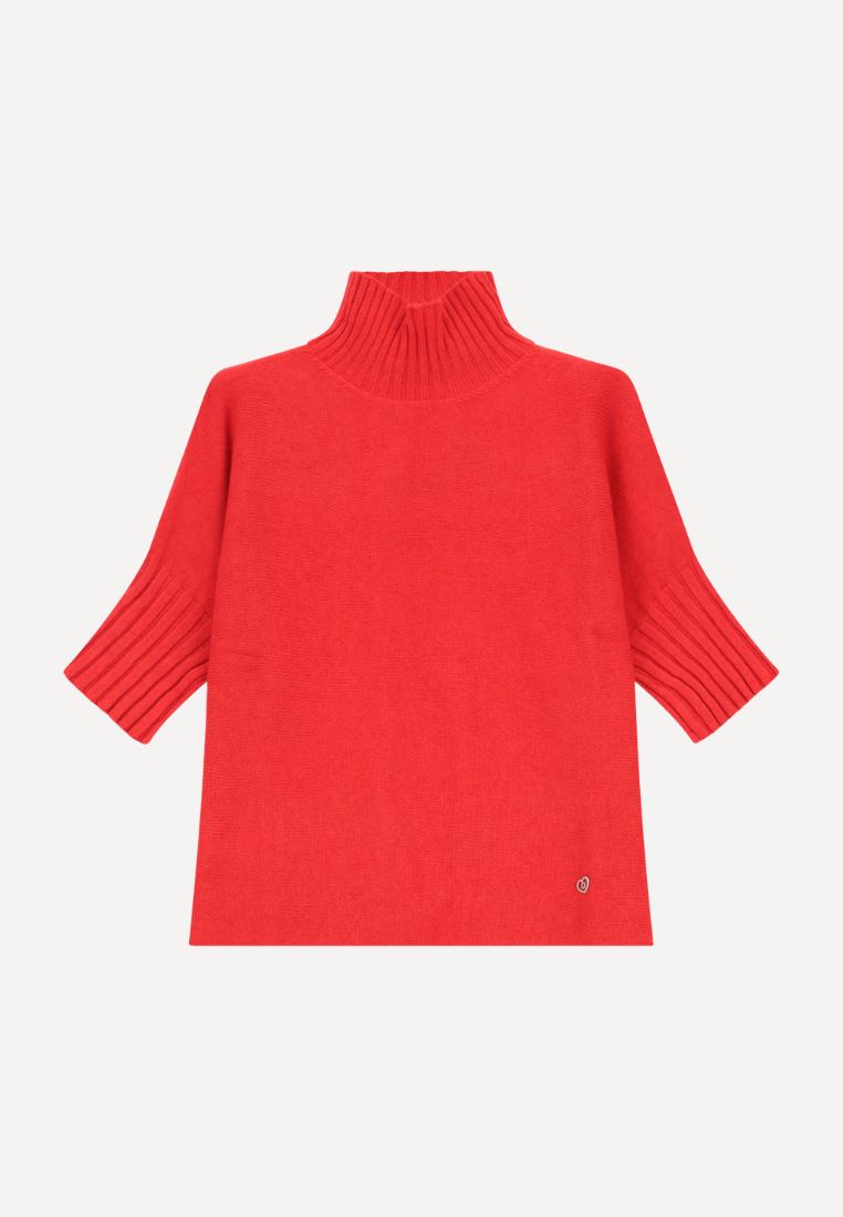 PLEASE - M49778957 turtleneck - Rosso ONE SIZE | Hørlyck