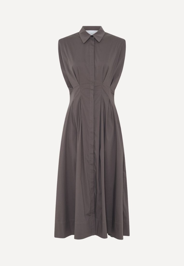 LA ROUGE - Vilma kjole - Brown XS/S | Hørlyck