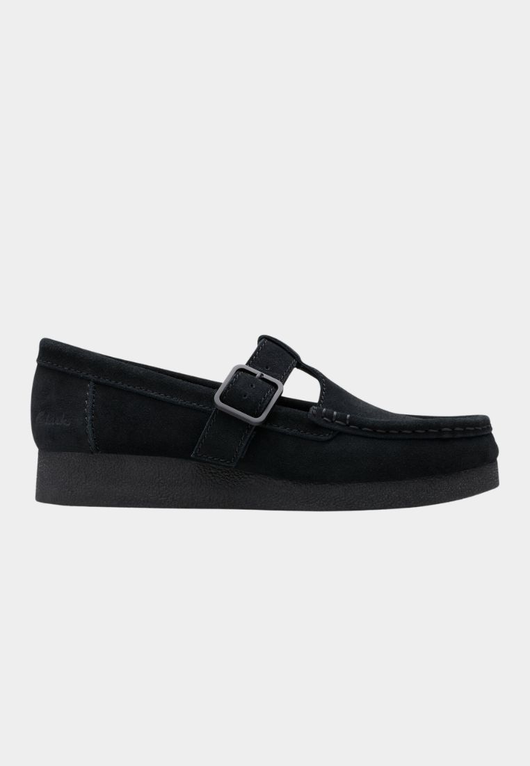 CLARKS - WallabeeEVOBar D sko - Black 40 | Hørlyck