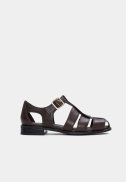 Hana Sun D sandal - Dark Brown