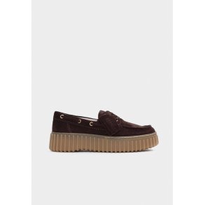 Torhill Boat D sko - Dark Brown