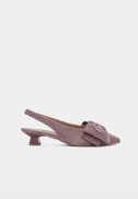 Rose slingback - Suede Lilac