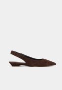 1987 slingback - Suede Brown