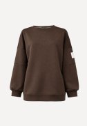 Alba Solid sweatshirt - Choco