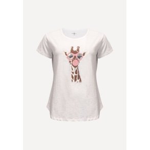 Animal t-shirt - Brown/Rose
