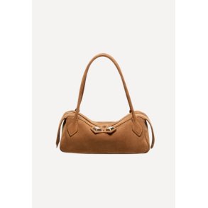 Anna taske - Suede Rose Gold