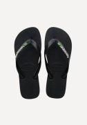 Brasil Logo sandal - Black 