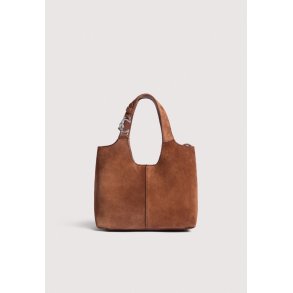 C-Easy Small taske - Cognac Suede