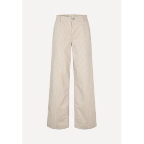 EricaFV bukser - Oat Milk Stripe 