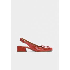 Lillia slingback - Naplak Red 
