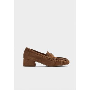 Sarah pump - Suede Cognac