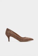 Cate pump - Suede Nougat