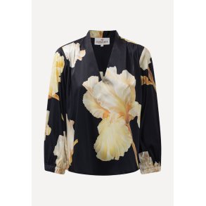 Jody bluse - Gold Maxi Flower