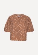 Katherine bluse - Brown