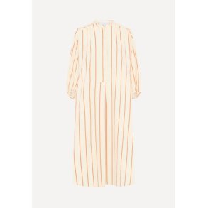 Louise kjole - Sand/Orange Stripe