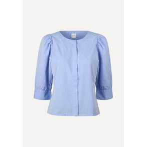 Lykke bluse - Blue Stripe