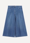 P0PZ Alma Chambre buksenederdel - Blu Denim