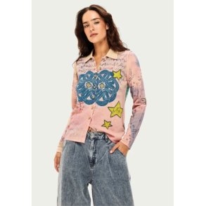 Serenity Knitted bluse - Runic Whisper