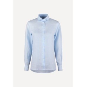 Siri skjorte - Linen Light Blue
