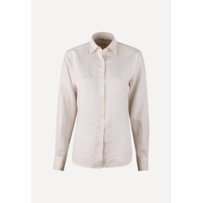 Siri skjorte - Linen Light Brown