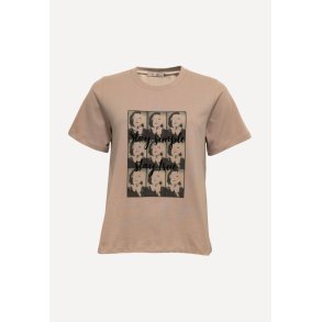 Small Faces O t-shirt - Sand/Black 