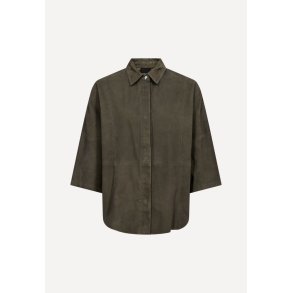 TennaDEP Suede skjorte - Khaki