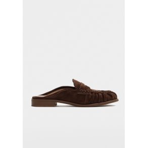 Brandon sko - Suede Brown