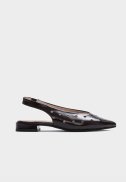 Cara 2307 slingback - Naplak Choco