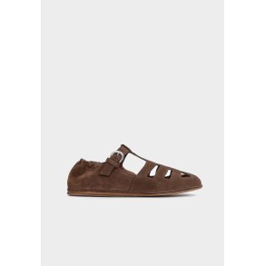 16495 sko - Suede Chocolat