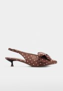 Olivia slingback - Cognac Brown