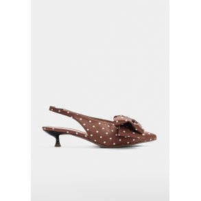 Olivia slingback - Cognac Brown