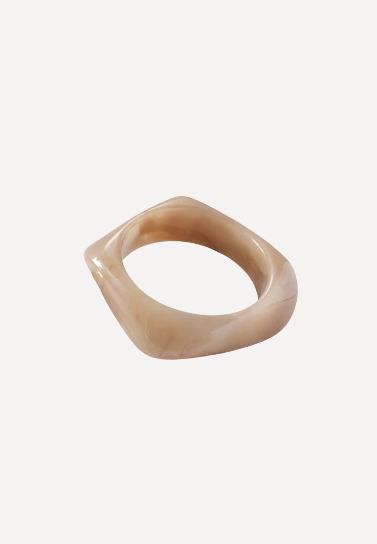 PLISSÉ - Estella armbånd - Beige ONE SIZE | Hørlyck