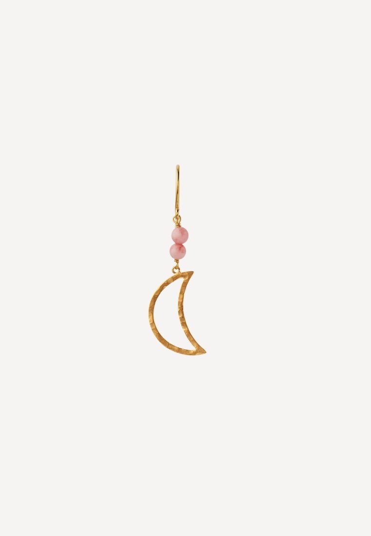 STINE A - Bella Moon ørering - Coral ONE SIZE | Hørlyck
