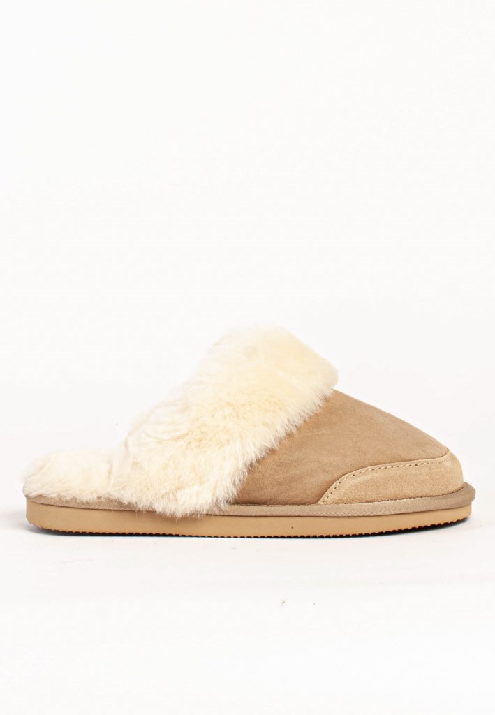 NEW ZEALAND BOOTS - Slipper - Sand 39 | Hørlyck