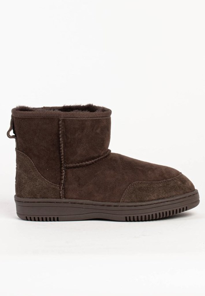 NEW ZEALAND BOOTS - Ultra short støvle - Coffee 38 | Hørlyck