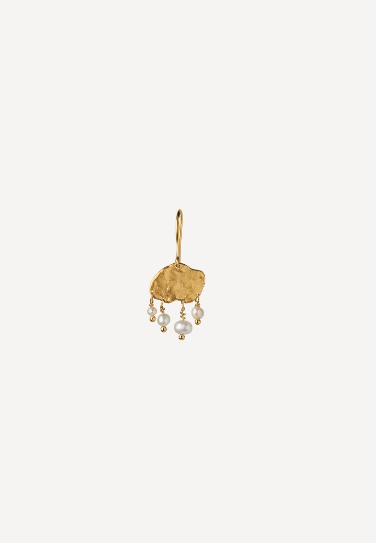 STINE A - Big Splash ørering – Gold ONE SIZE | Hørlyck