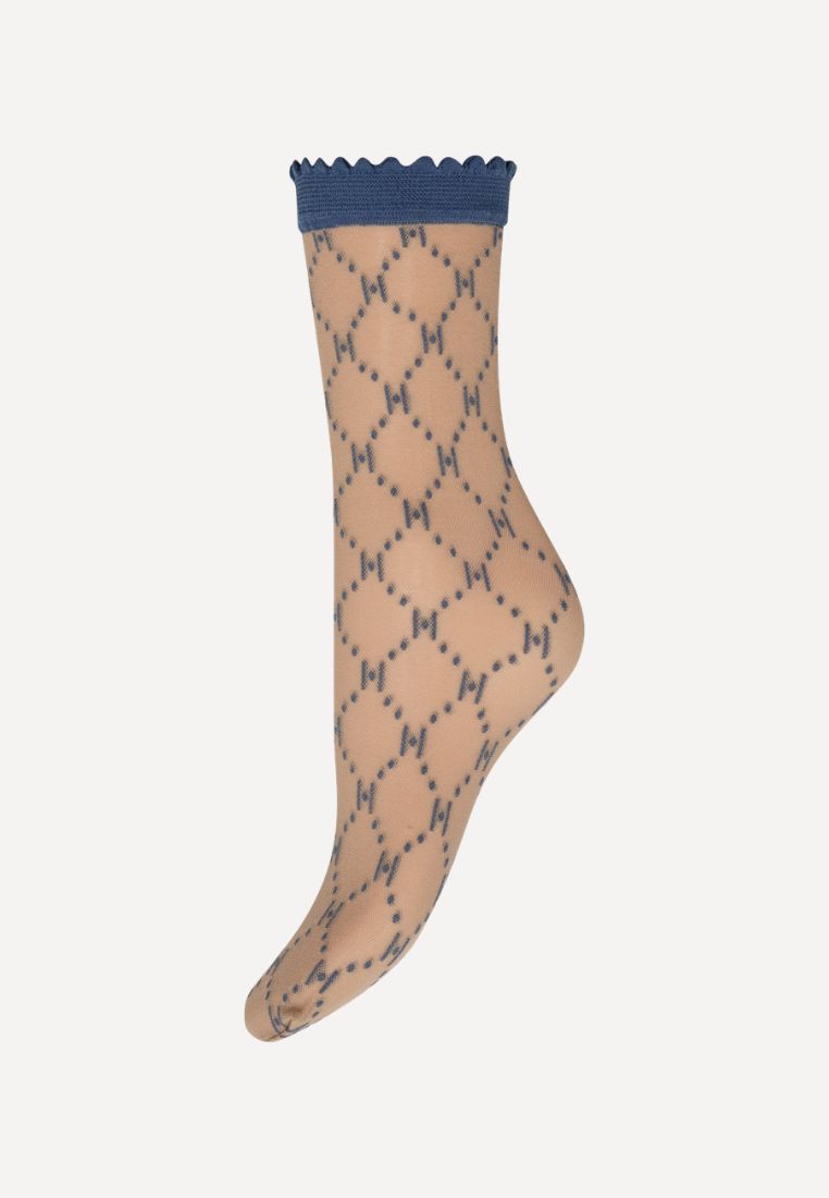 HYPE THE DETAIL - 21113-75 strømpe - 5607 Blue ONE SIZE | Hørlyck